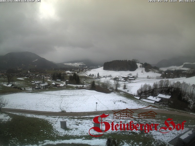 Archiv Foto Webcam Ruhpolding: Gästehaus Steinberger Hof