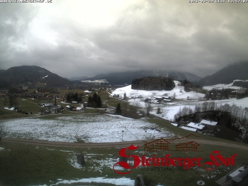 Archiv Foto Webcam Ruhpolding: Gästehaus Steinberger Hof