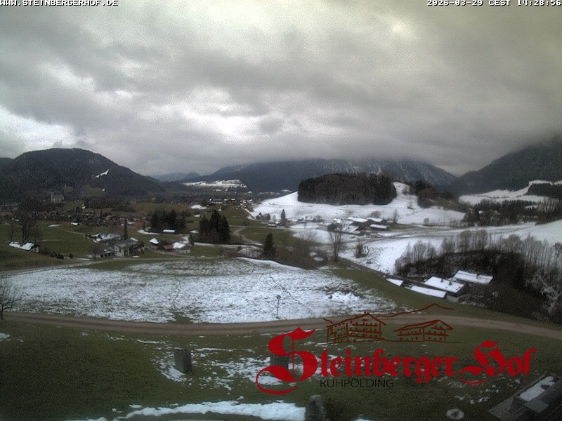 Archiv Foto Webcam Ruhpolding: Gästehaus Steinberger Hof