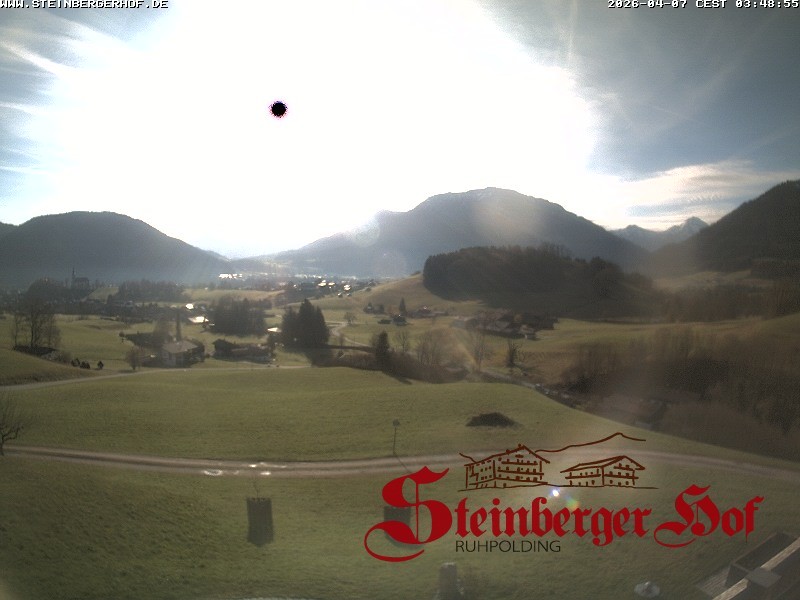 Archiv Foto Webcam Ruhpolding: Gästehaus Steinberger Hof