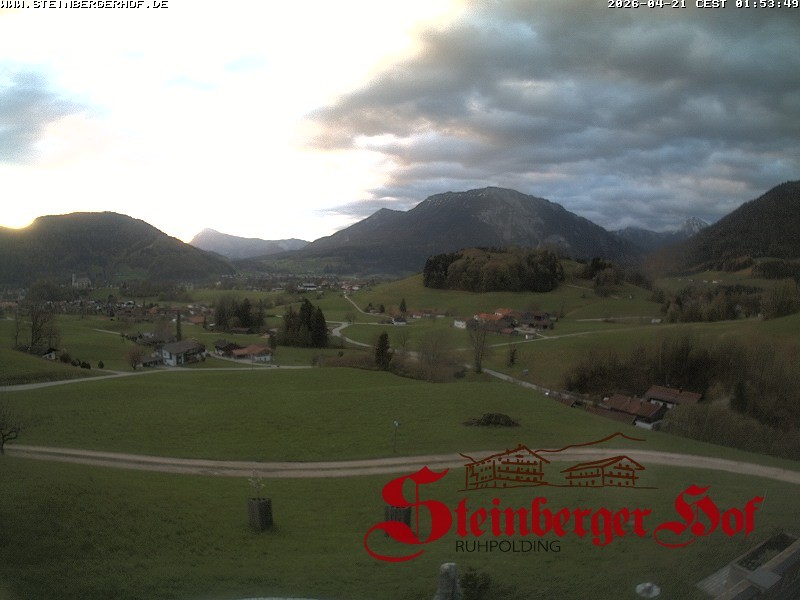 Archiv Foto Webcam Ruhpolding: Gästehaus Steinberger Hof