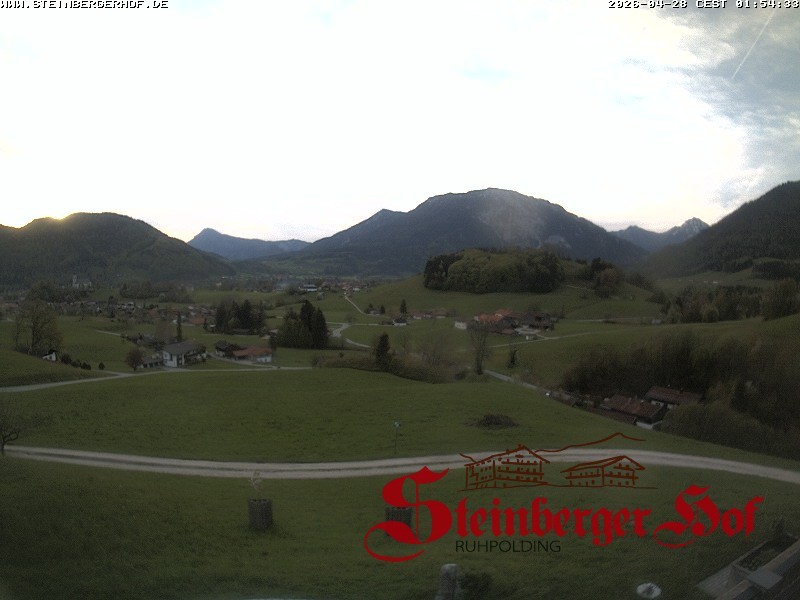 Archiv Foto Webcam Ruhpolding: Gästehaus Steinberger Hof