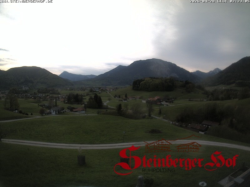 Archiv Foto Webcam Ruhpolding: Gästehaus Steinberger Hof