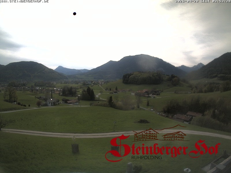 Archiv Foto Webcam Ruhpolding: Gästehaus Steinberger Hof