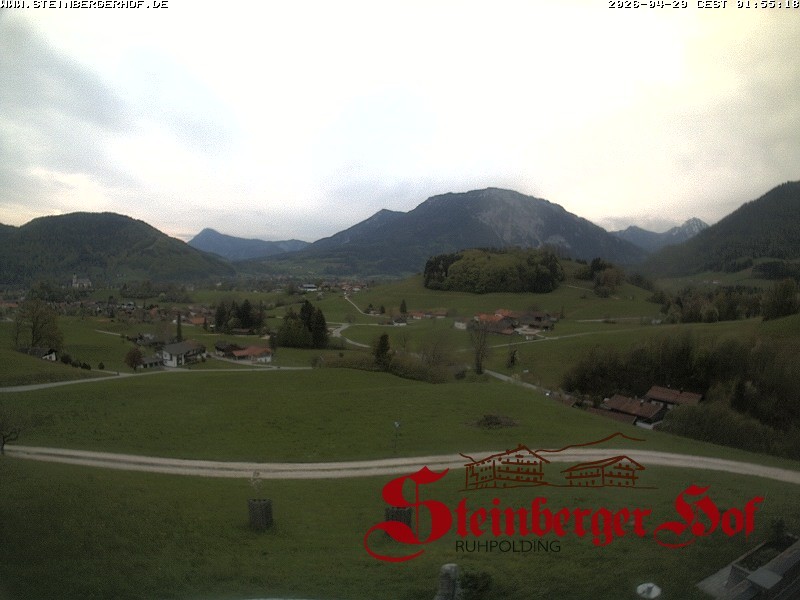 Archiv Foto Webcam Ruhpolding: Gästehaus Steinberger Hof