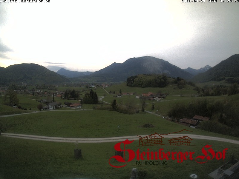 Archiv Foto Webcam Ruhpolding: Gästehaus Steinberger Hof