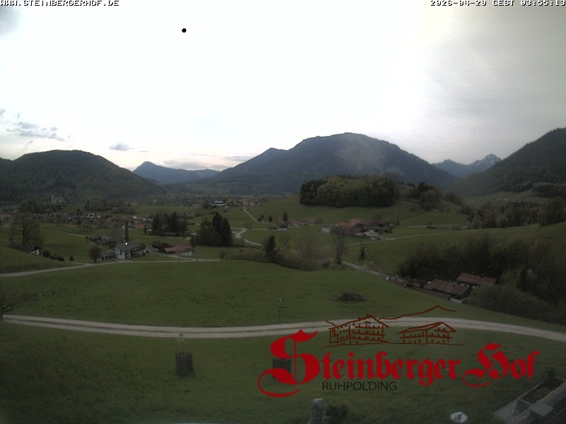 Archiv Foto Webcam Ruhpolding: Gästehaus Steinberger Hof