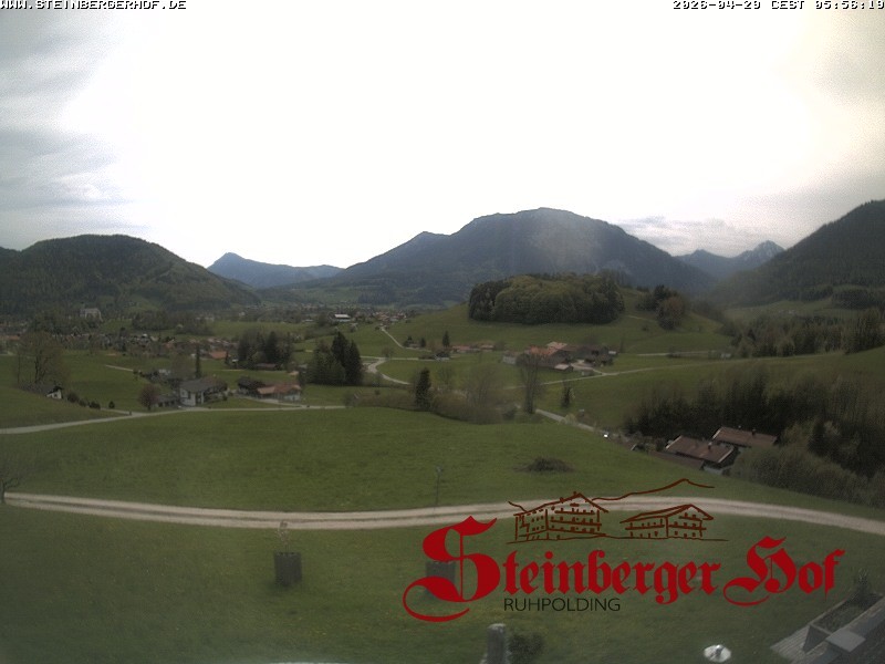 Archiv Foto Webcam Ruhpolding: Gästehaus Steinberger Hof