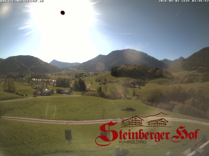Archiv Foto Webcam Ruhpolding: Gästehaus Steinberger Hof