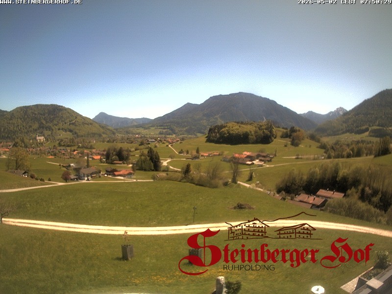 Archiv Foto Webcam Ruhpolding: Gästehaus Steinberger Hof