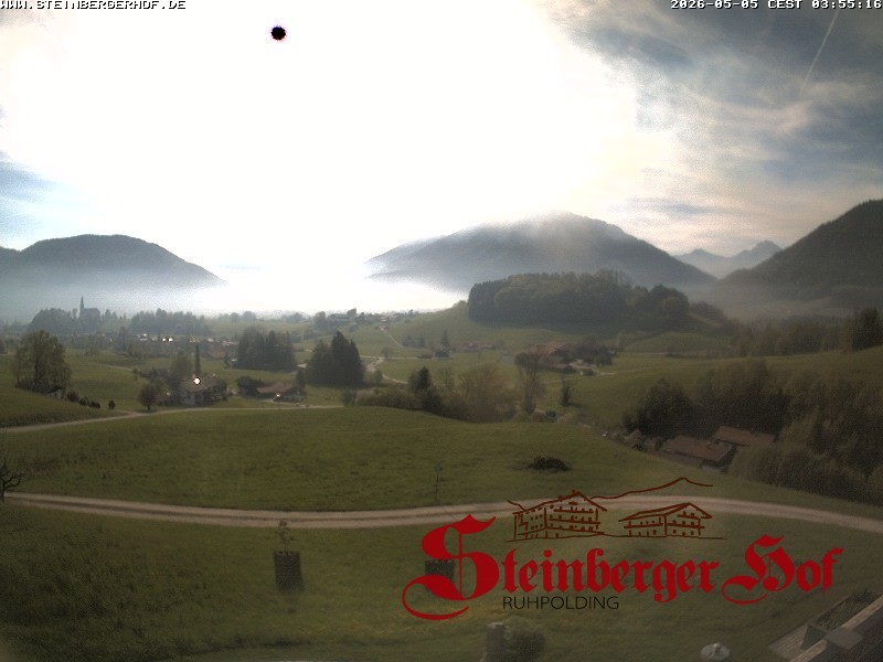 Archiv Foto Webcam Ruhpolding: Gästehaus Steinberger Hof