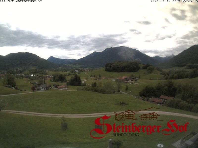 Archiv Foto Webcam Ruhpolding: Gästehaus Steinberger Hof