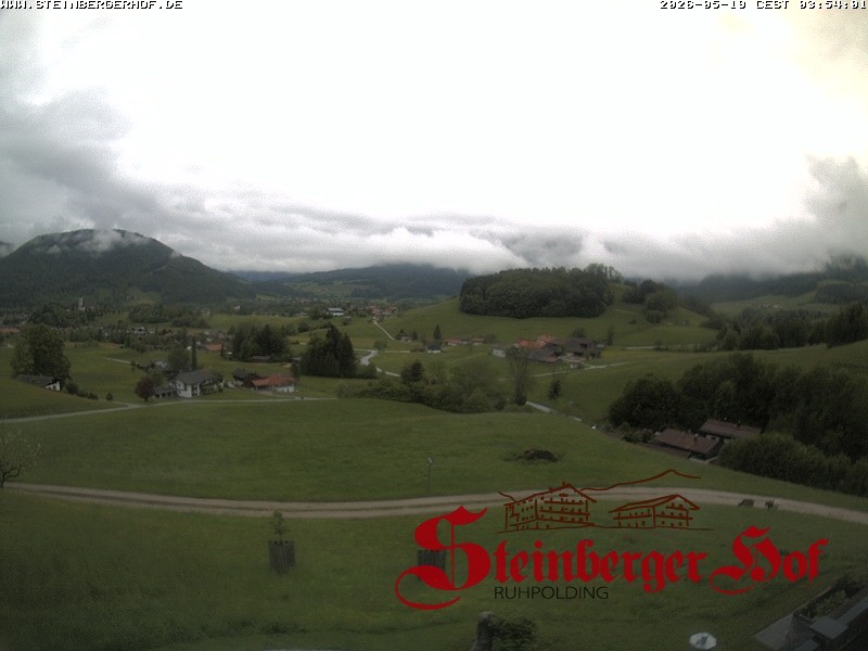 Archiv Foto Webcam Ruhpolding: Gästehaus Steinberger Hof