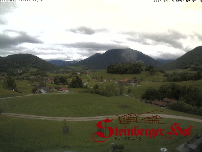 Archiv Foto Webcam Ruhpolding: Gästehaus Steinberger Hof