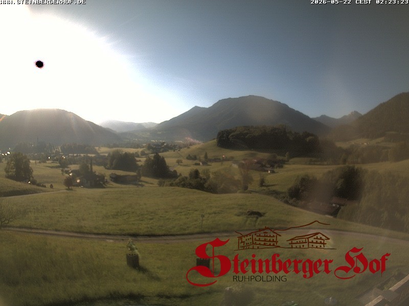 Archiv Foto Webcam Ruhpolding: Gästehaus Steinberger Hof