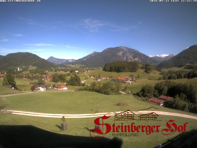 Archiv Foto Webcam Ruhpolding: Gästehaus Steinberger Hof