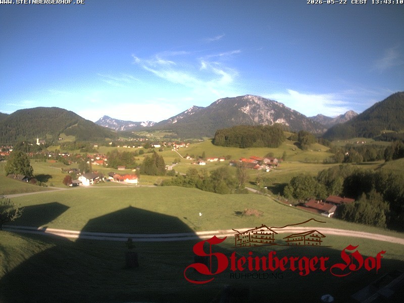 Archiv Foto Webcam Ruhpolding: Gästehaus Steinberger Hof