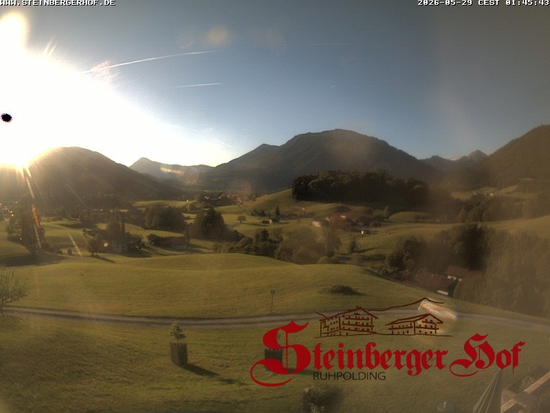 Archiv Foto Webcam Ruhpolding: Gästehaus Steinberger Hof