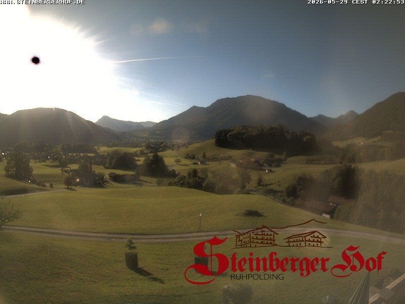 Archiv Foto Webcam Ruhpolding: Gästehaus Steinberger Hof