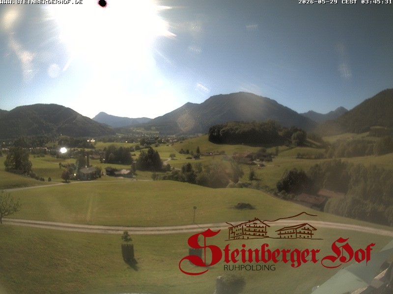 Archiv Foto Webcam Ruhpolding: Gästehaus Steinberger Hof