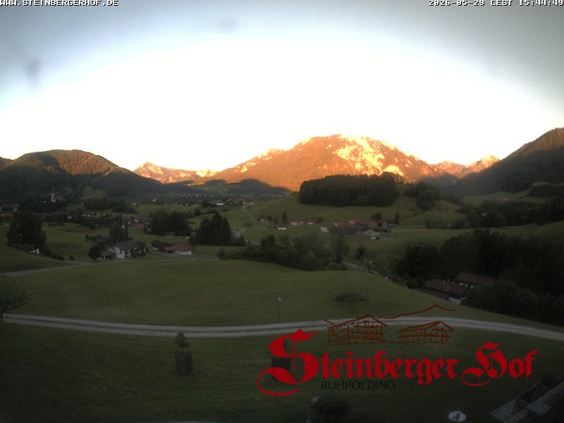 Archiv Foto Webcam Ruhpolding: Gästehaus Steinberger Hof