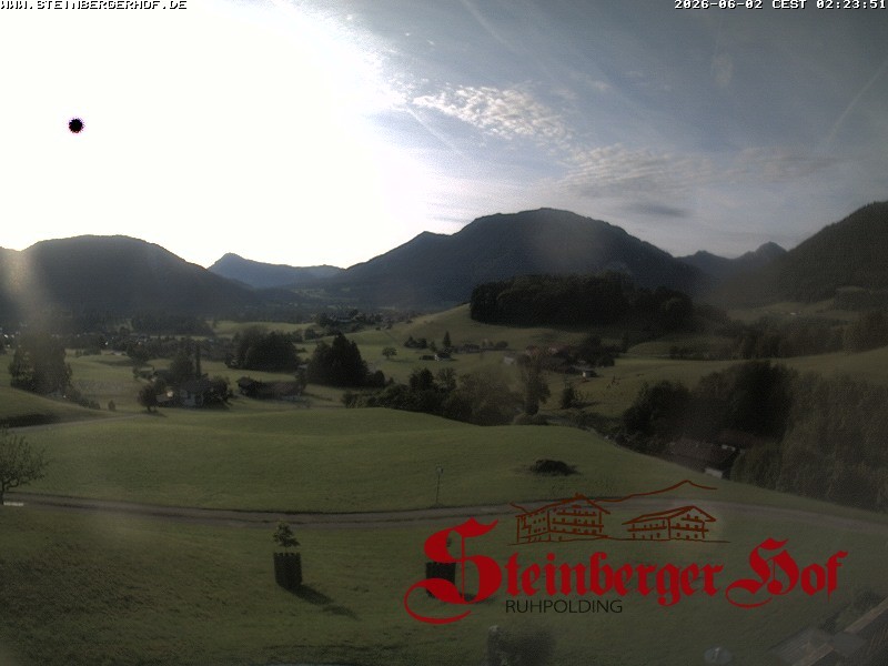 Archiv Foto Webcam Ruhpolding: Gästehaus Steinberger Hof