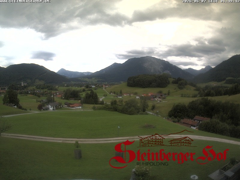 Archiv Foto Webcam Ruhpolding: Gästehaus Steinberger Hof