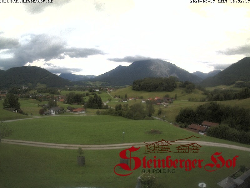 Archiv Foto Webcam Ruhpolding: Gästehaus Steinberger Hof