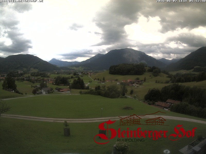 Archiv Foto Webcam Ruhpolding: Gästehaus Steinberger Hof