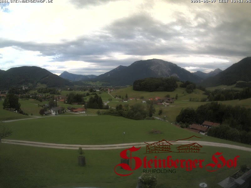 Archiv Foto Webcam Ruhpolding: Gästehaus Steinberger Hof