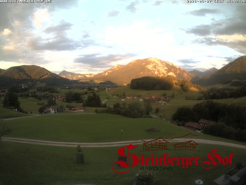 Archiv Foto Webcam Ruhpolding: Gästehaus Steinberger Hof