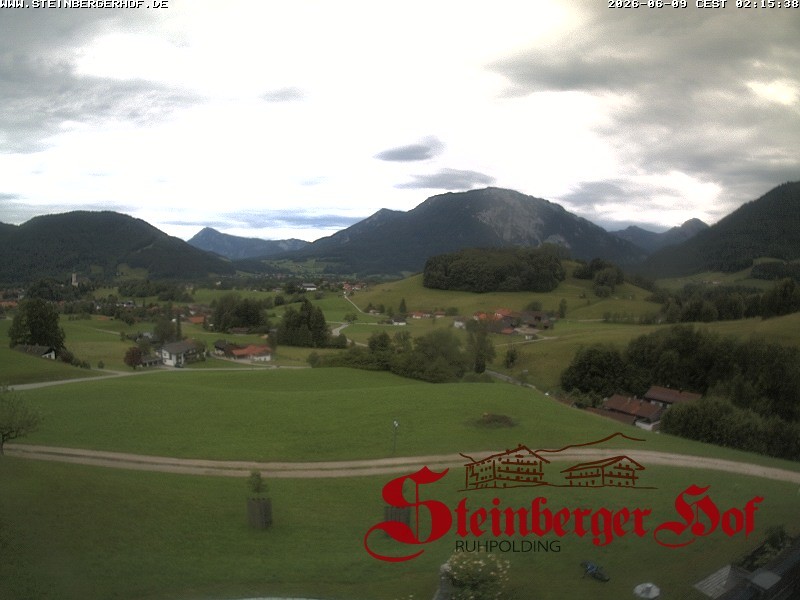 Archiv Foto Webcam Ruhpolding: Gästehaus Steinberger Hof