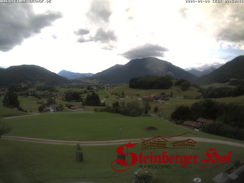 Archiv Foto Webcam Ruhpolding: Gästehaus Steinberger Hof