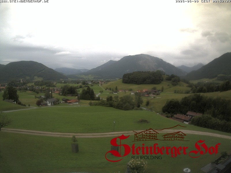 Archiv Foto Webcam Ruhpolding: Gästehaus Steinberger Hof