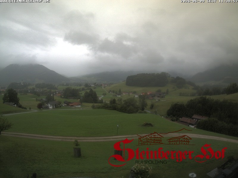 Archiv Foto Webcam Ruhpolding: Gästehaus Steinberger Hof