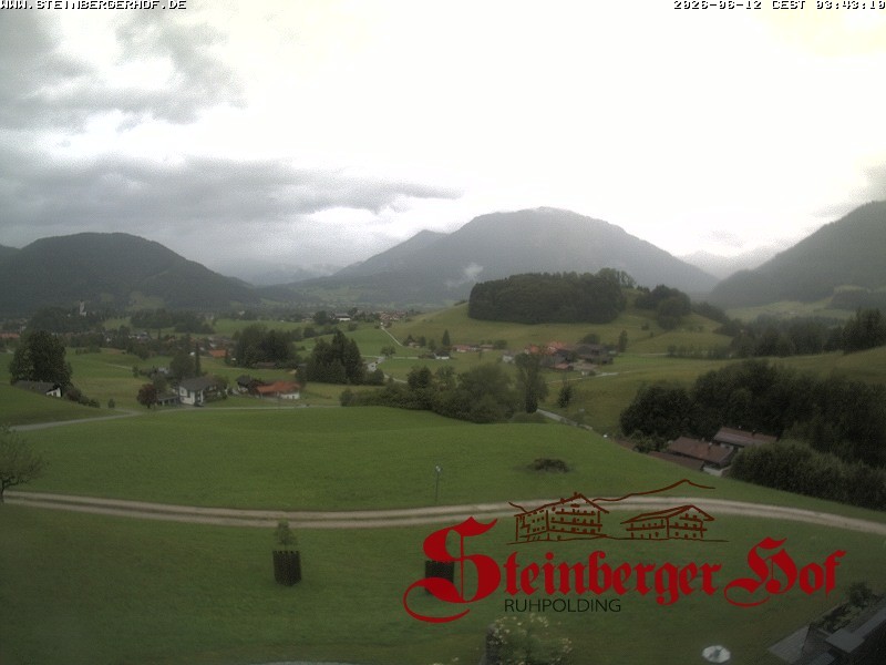 Archiv Foto Webcam Ruhpolding: Gästehaus Steinberger Hof