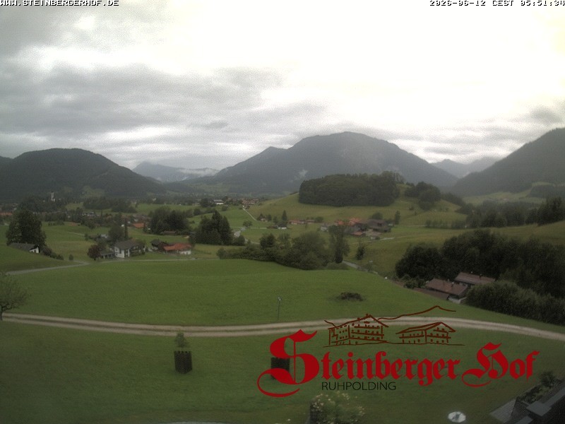 Archiv Foto Webcam Ruhpolding: Gästehaus Steinberger Hof