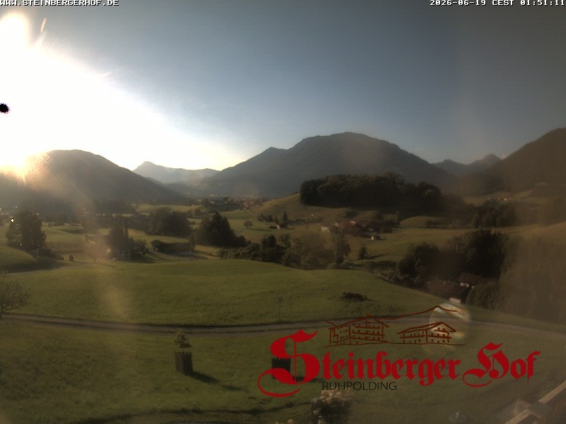 Archiv Foto Webcam Ruhpolding: Gästehaus Steinberger Hof