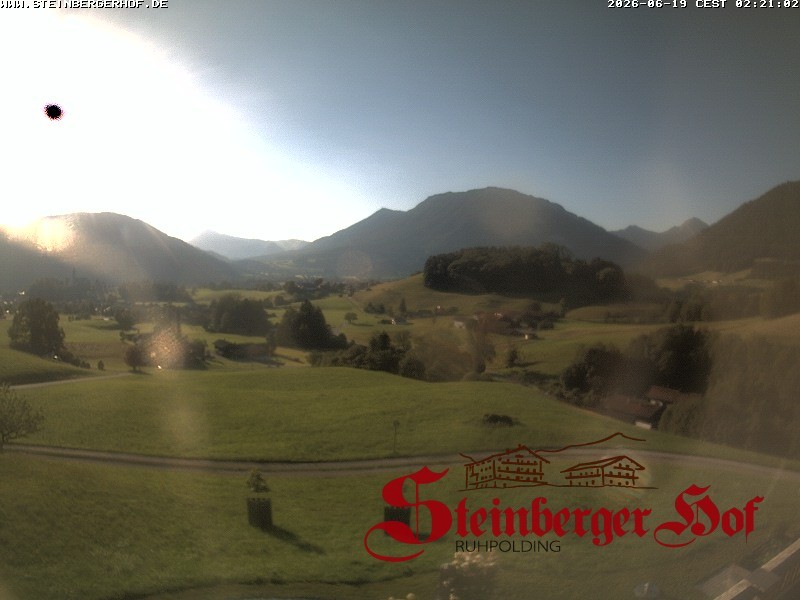 Archiv Foto Webcam Ruhpolding: Gästehaus Steinberger Hof