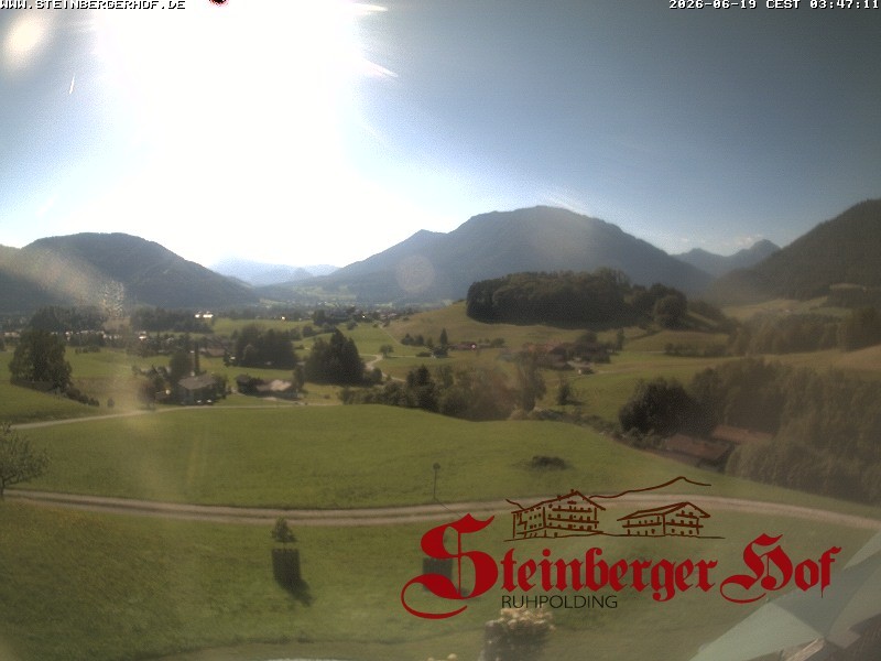 Archiv Foto Webcam Ruhpolding: Gästehaus Steinberger Hof