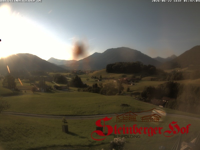 Archiv Foto Webcam Ruhpolding: Gästehaus Steinberger Hof
