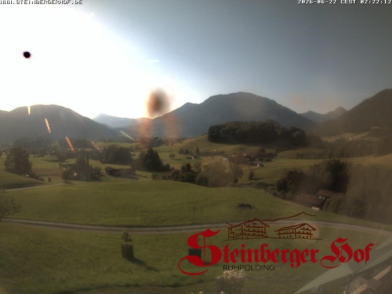 Archiv Foto Webcam Ruhpolding: Gästehaus Steinberger Hof