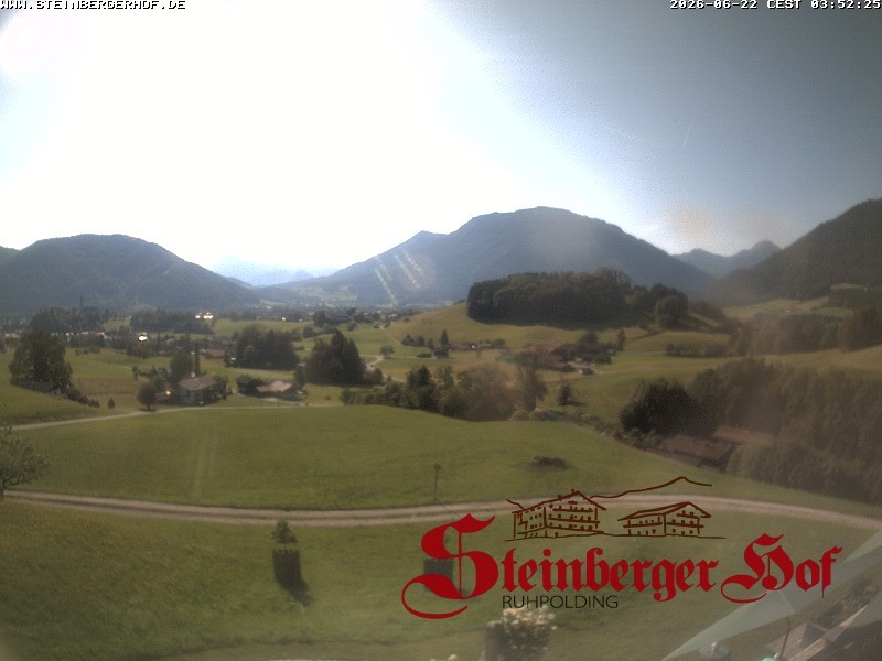 Archiv Foto Webcam Ruhpolding: Gästehaus Steinberger Hof