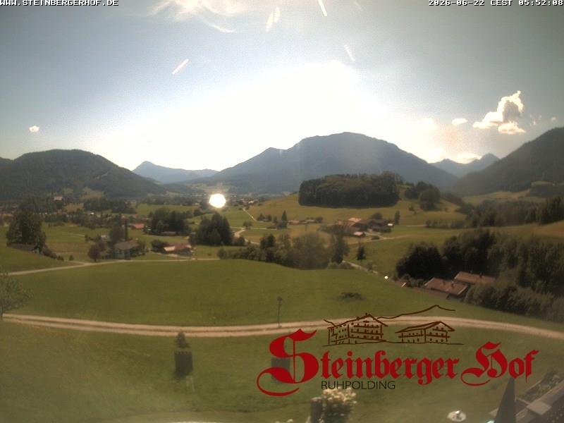 Archiv Foto Webcam Ruhpolding: Gästehaus Steinberger Hof