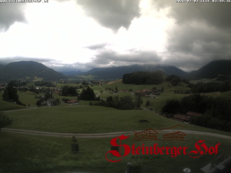 Archiv Foto Webcam Ruhpolding: Gästehaus Steinberger Hof