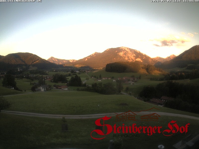 Archiv Foto Webcam Ruhpolding: Gästehaus Steinberger Hof