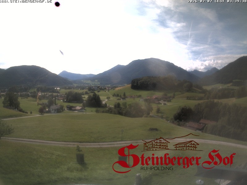 Archiv Foto Webcam Ruhpolding: Gästehaus Steinberger Hof