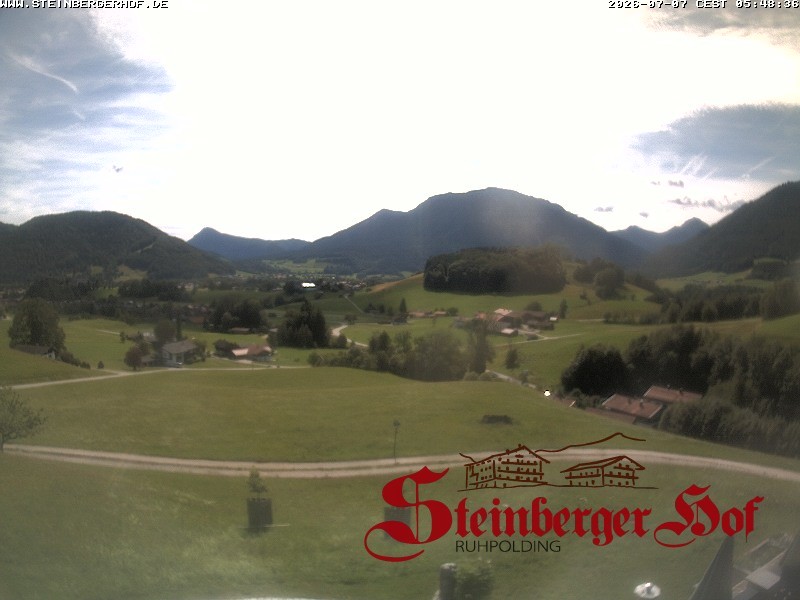 Archiv Foto Webcam Ruhpolding: Gästehaus Steinberger Hof