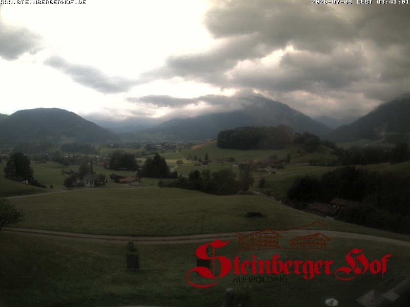 Archiv Foto Webcam Ruhpolding: Gästehaus Steinberger Hof