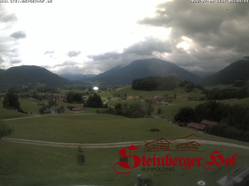 Archiv Foto Webcam Ruhpolding: Gästehaus Steinberger Hof